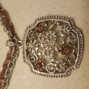 Costume Rose Necklace